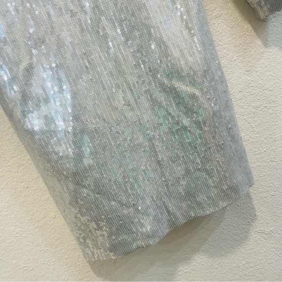 S'edge Sylvia Dress Silver Sequin Dress XS NWT - Picture 5 of 13